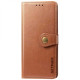 Шкіряний чохол-книжка GETMAN Gallant (PU) для Oppo A98 Коричневий