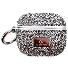 TPU чохол Bling World Rock Diamond для навушників AirPods 3 Срібний  (ITS-L-00000057526_3)