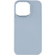 TPU чохол Bonbon Metal Style для Apple iPhone 14 Pro  Блакитний/Mist blue  (ITS-L-00000057125_3)