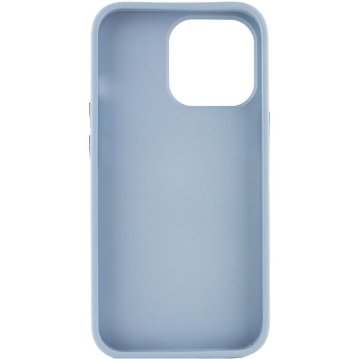 TPU чохол Bonbon Metal Style для Apple iPhone 14 Pro  Блакитний/Mist blue  (ITS-L-00000057125_3)