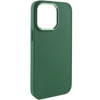 TPU чохол Bonbon Metal Style для Apple iPhone 14 Pro  Зелений/Army green  (ITS-L-00000057125_4)