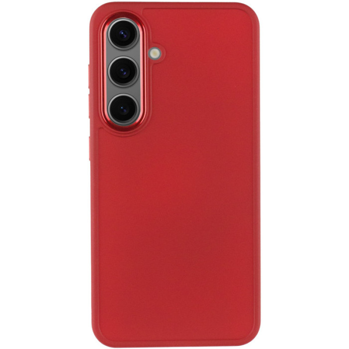 TPU чохол Bonbon Metal Style для Samsung Galaxy S23 Червоний/Red