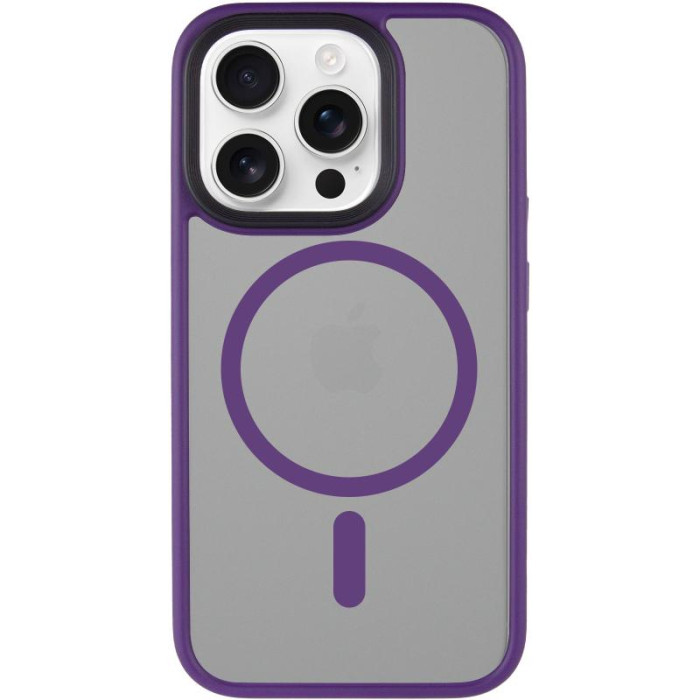 TPU+PC чохол Metal Buttons with MagSafe для Apple iPhone 15 Pro Max