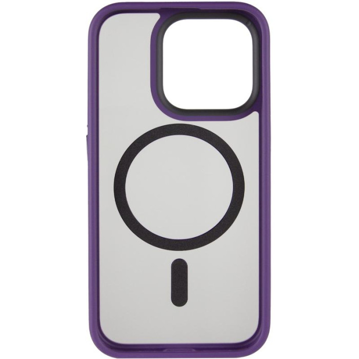 TPU+PC чохол Metal Buttons with MagSafe для Apple iPhone 15 Pro Max