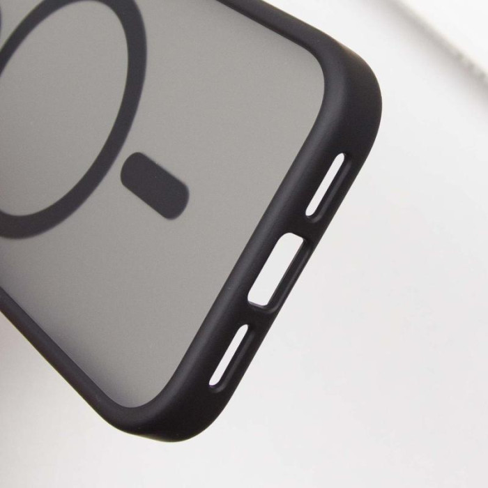 TPU+PC чехол Metal Buttons with MagSafe для Apple iPhone 16 Pro (6.3')