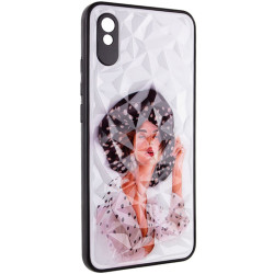 TPU+PC чохол Prisma Ladies для Xiaomi Redmi 9A Girl in a hat  (ITS-L-00000041992_18)