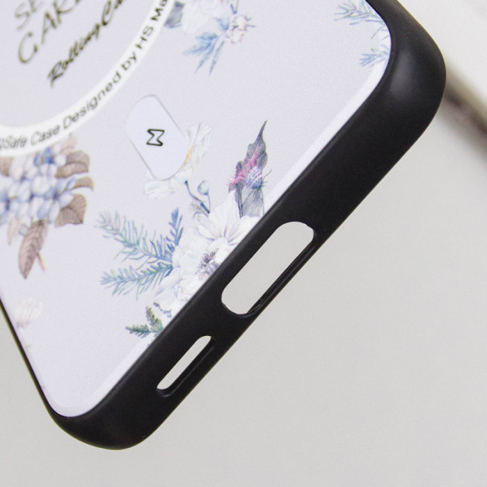 TPU+PC чохол Secret Garden with MagFit для Samsung Galaxy S23 FE White