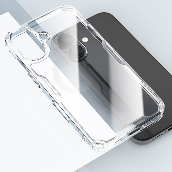 TPU чохол Nillkin Nature Pro Series для Apple iPhone 16 Plus Безбарвний (прозорий)