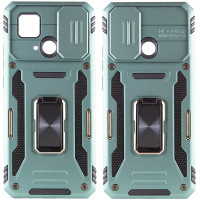Ударостійкий чохол Camshield Army Ring для Xiaomi Redmi 10C Зелений/Light Green  (ITS-L-00000055561_2)