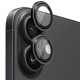 Захисне скло BlueO Metal на камеру для Apple iPhone 17 (6.3') Чорний/Black