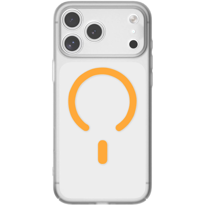 Чохол PC Slim Matte з Magnetic Fit (camera button) для Apple iPhone 17 Pro Max (6.9') Orange