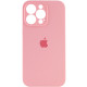 Чохол Silicone Case Full Camera Protective (AA) для Apple iPhone 13 Pro Max Рожевий/Light pink