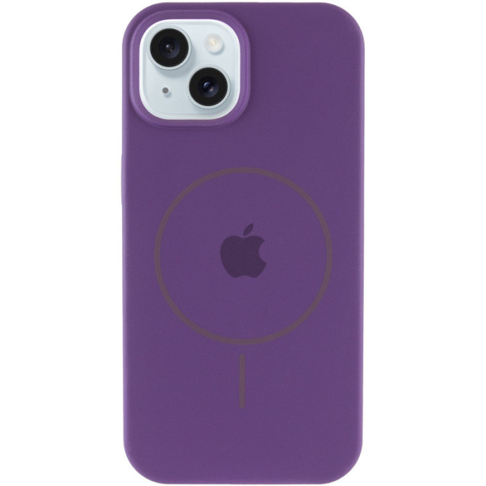 Чохол Silicone Case Full Protective (AA) with MagSafe для Apple iPhone 14  Фіолетовий/Amethyst