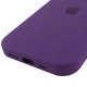 Чохол Silicone Case Full Protective (AA) with MagSafe для Apple iPhone 14  Фіолетовий/Amethyst