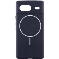 Чохол Silicone Cover Lakshmi Full Camera (AA) з Magnetic Fit для Google Pixel 7 Темно-синій/Midnight blue