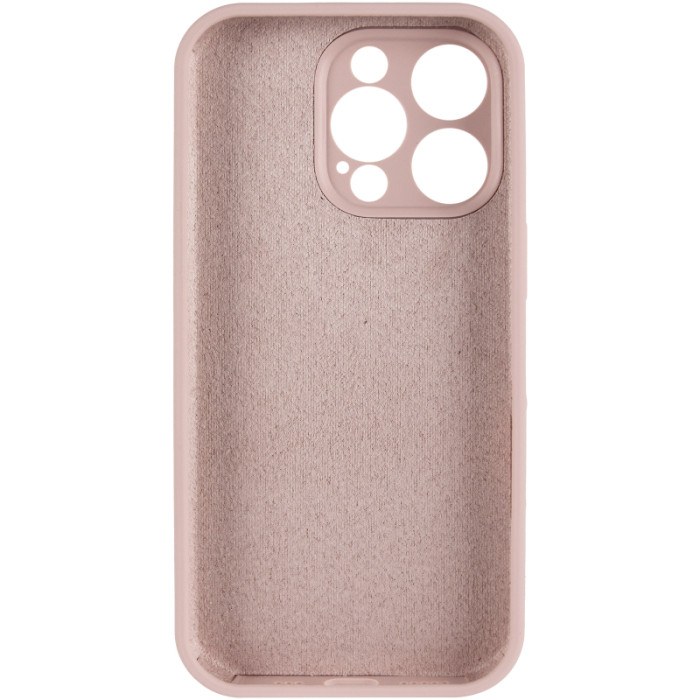 Чохол Silk Full Camera Protective (AA) NO LOGO для Apple iPhone 13 Pro  Сірий/Lavender