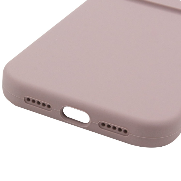 Чохол Silk Full Camera Protective (AA) NO LOGO для Apple iPhone 13 Pro  Сірий/Lavender