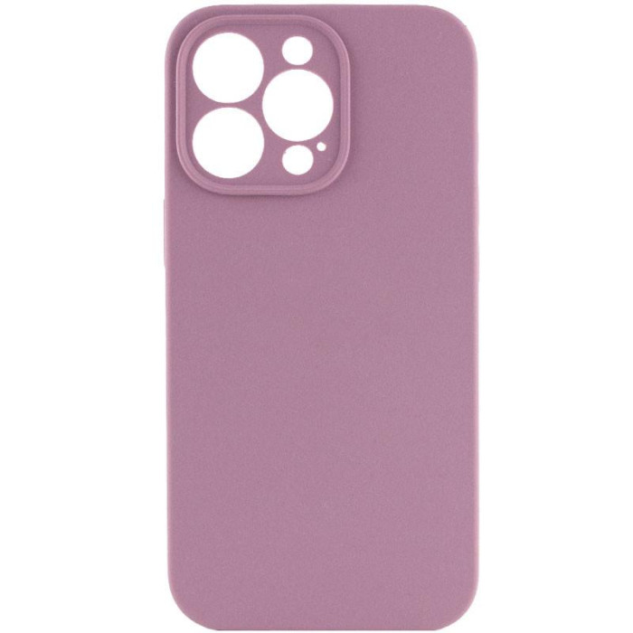 Чохол Silk Full Camera Protective (AA) NO LOGO для Apple iPhone 14 Pro Max Ліловий/Lilac Pride