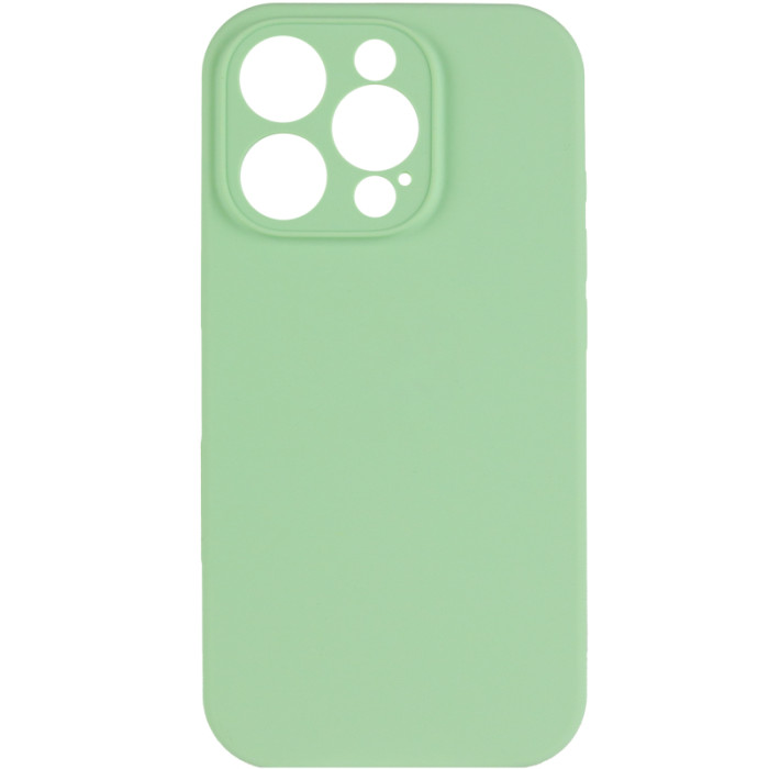 Чохол Silk Full Camera Protective (AA) NO LOGO для Apple iPhone 14 Pro Max Зелений/Pistachio