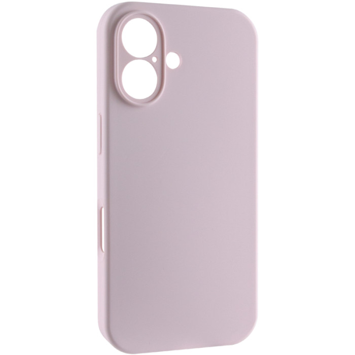 Чохол Silk Full Camera Protective (AA) NO LOGO для Apple iPhone 17 (6.3') Рожевий/Chalk Pink