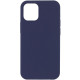 Чохол Silk Full Protective (AA) NO LOGO для Apple iPhone 13  Темно-синій/Midnight blue