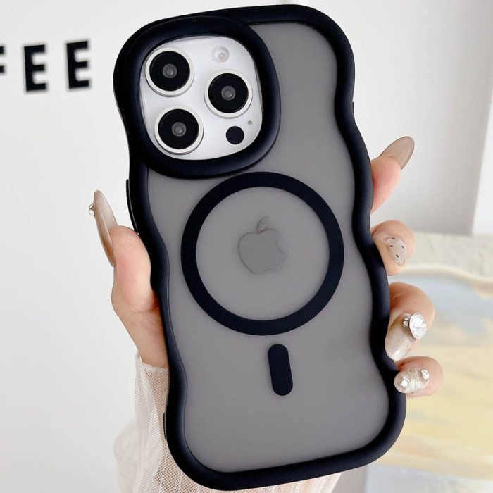 Чохол TPU+PC Undine with MagSafe для Apple iPhone 13 Pro Max Black