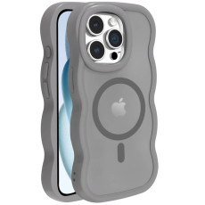 Чохол TPU+PC Undine with MagSafe для Apple iPhone 13 Pro Max Grey  (ITS-L-00000078136_2)