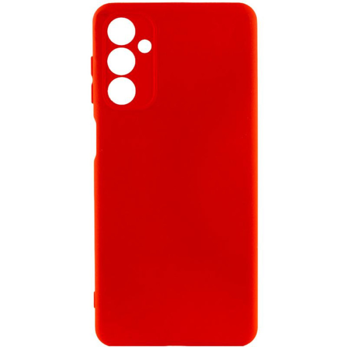 Чохол TPU GETMAN Liquid Silk Full Camera для Samsung Galaxy A17 5G Червоний/Dark Red