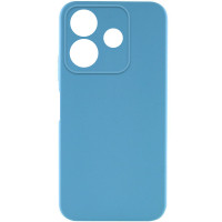 Чохол TPU GETMAN Liquid Silk Full Camera для Xiaomi Redmi Note 14 5G Блакитний/Blue  (ITS-L-00000077930_14)