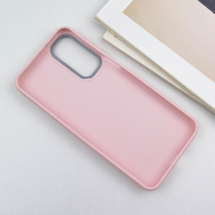 Чохол TPU Leather Toys для Samsung Galaxy S24 FE Capybara/Pink
