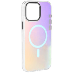 Чохол TPU Lunar Glow (MagFit) для Apple iPhone 15 Pro  Titanium Grey  (ITS-L-00000078256_4)
