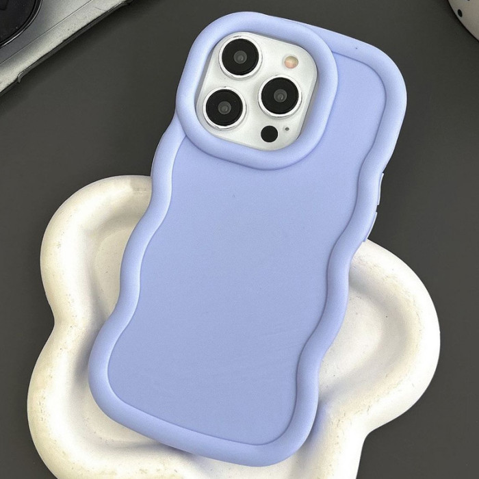Чохол TPU Ripple для Apple iPhone 13 Pro  Lilac Blue