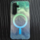 Чохол TPU Shiny Mountain (MagFit) для Samsung Galaxy S24+ Green/Blue