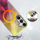 Чохол TPU Shiny Mountain (MagFit) для Samsung Galaxy S24+ Yellow/Pink