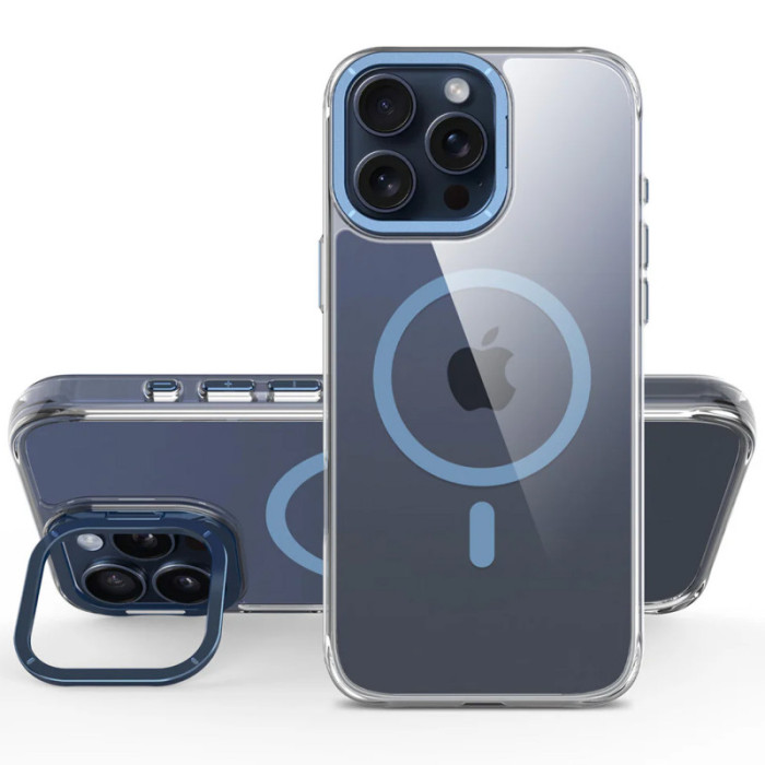 Чохол TPU Space Case Apex with MagSafe для Apple iPhone 13 Pro/14 Pro  Navy Blue