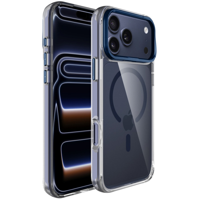 Чохол TPU Space Case Apex з Magnetic Fit для Apple iPhone 17 Pro Max/18 Pro Max (6.9') Deep Blue
