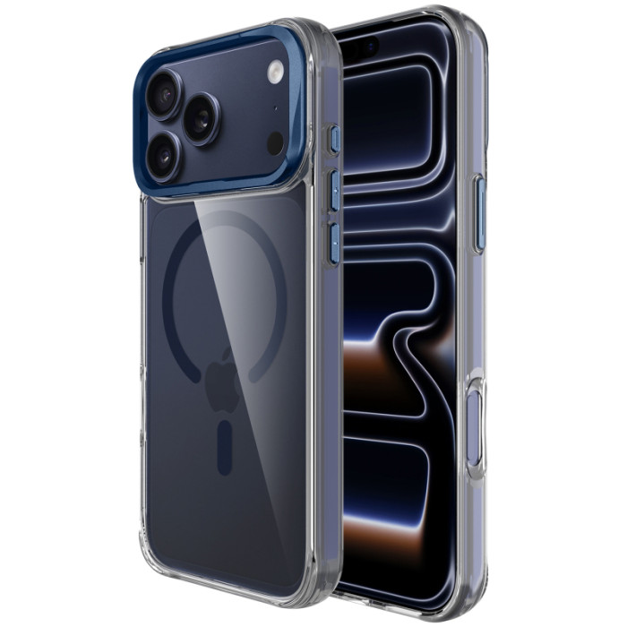 Чохол TPU Space Case Apex з Magnetic Fit для Apple iPhone 17 Pro Max/18 Pro Max (6.9') Deep Blue