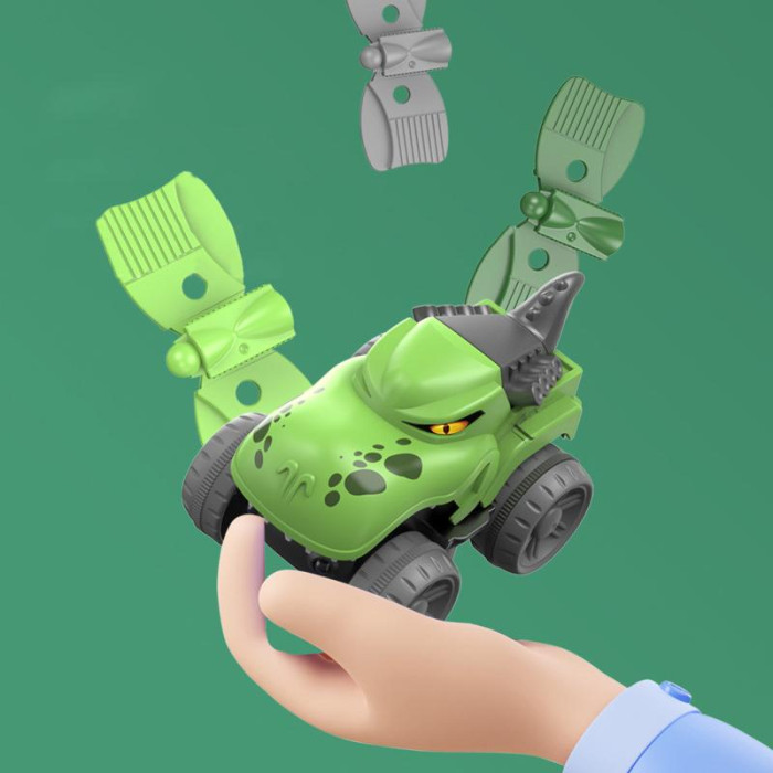 Інтерактивний трек з інерційною машинкою SHT 5510-6 Dino Trak (138pcs/1CAR) Green