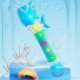 Пістолет з мильними бульбашками H038 Shark + bottle 50ml Light Blue