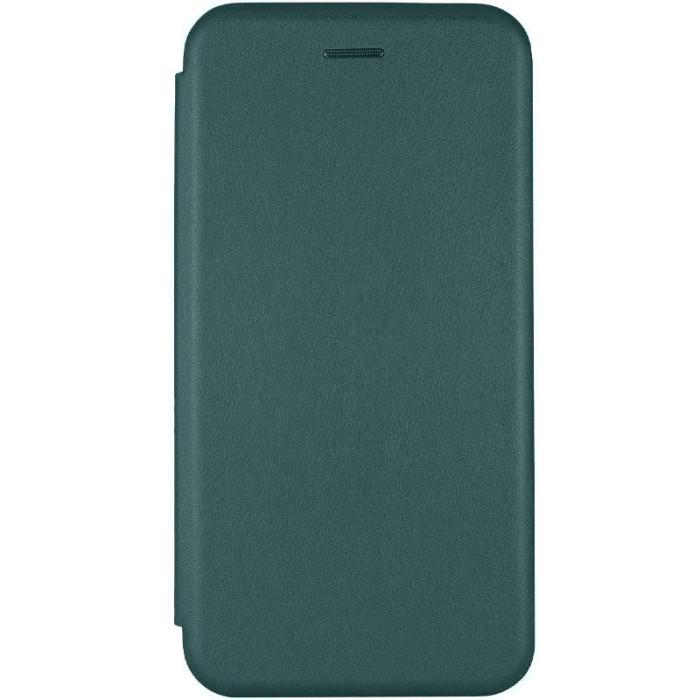 Шкіряний чохол-книжка Classy для Apple iPhone 13/14  Зелений