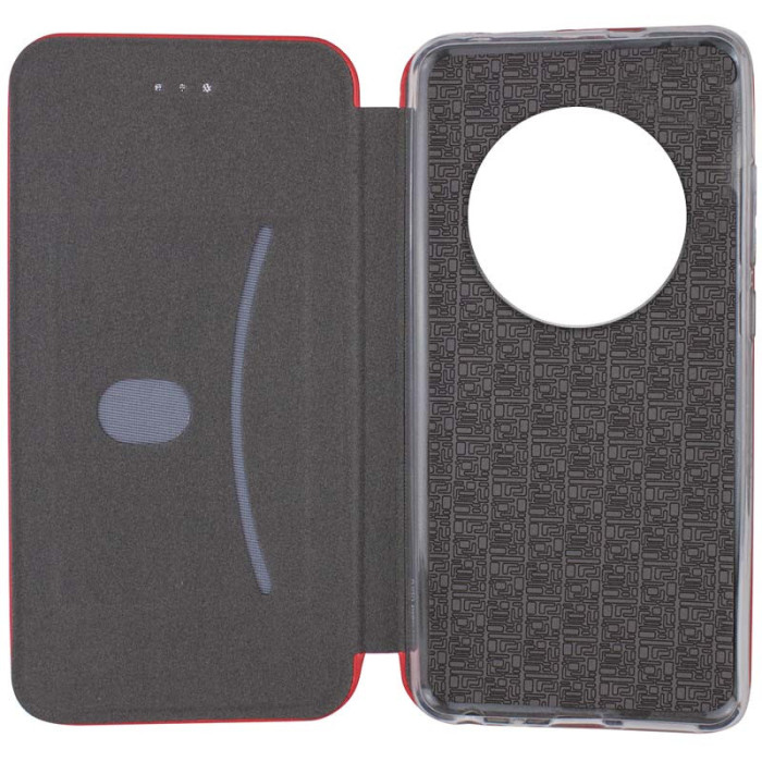 Шкіряний чохол-книжка Classy для Xiaomi Redmi 14C/Poco C75 Червоний