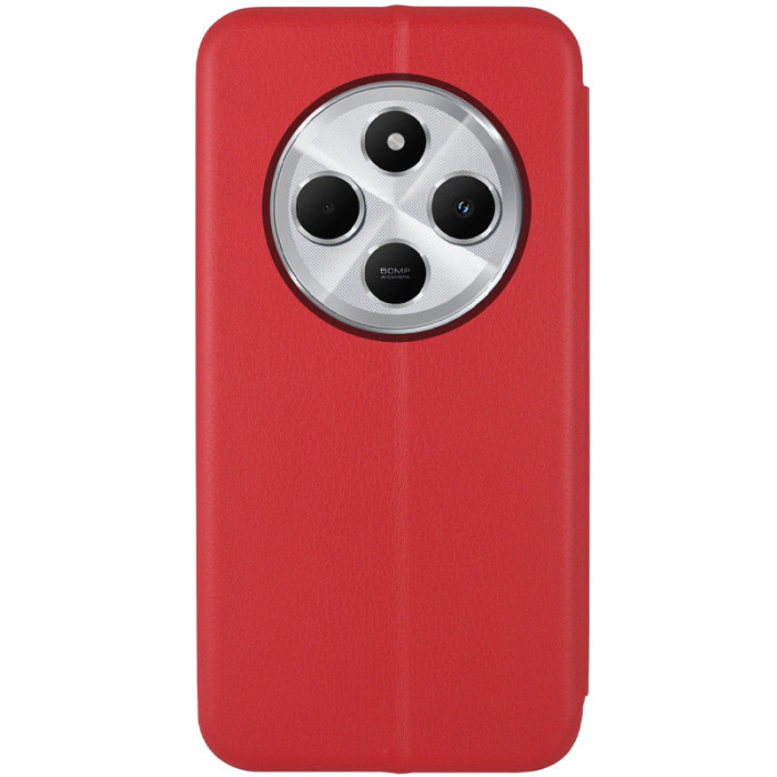 Шкіряний чохол-книжка Classy для Xiaomi Redmi 14C/Poco C75 Червоний