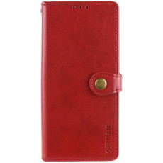 Шкіряний чохол-книжка GETMAN Gallant (PU) для Xiaomi Redmi Note 14 4G (Int. version) Червоний