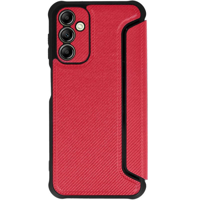 Шкіряний чохол-книжка GETMAN Razor (PU) для Samsung Galaxy A15 4G/5G/M15 5G Red