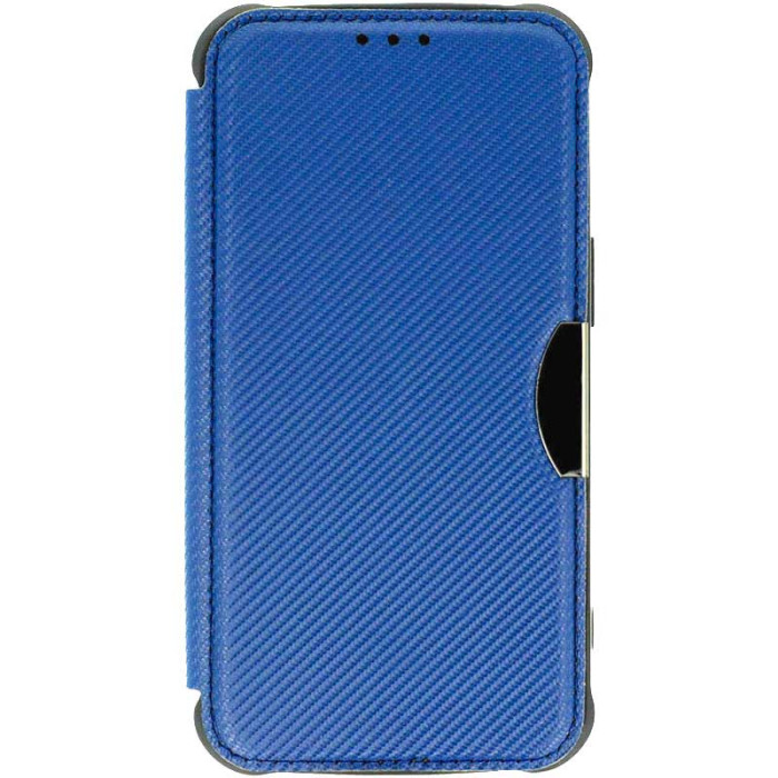 Шкіряний чохол-книжка GETMAN Razor (PU) для Xiaomi Redmi 13C/Poco C65 Blue
