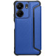 Шкіряний чохол-книжка GETMAN Razor (PU) для Xiaomi Redmi 13C/Poco C65 Blue