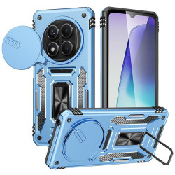 Ударостійкий чохол Camshield Army Ring для Xiaomi Redmi Note 14 Pro 4G/5G/Poco X7 Блакитний/Light Blue  (ITS-L-00000078886_1)