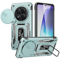 Ударостійкий чохол Camshield Army Ring для Xiaomi Redmi Note 14 Pro 4G/5G/Poco X7 Зелений/Light Green  (ITS-L-00000078886_2)