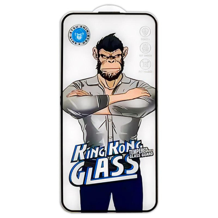 Захисне 2.5D скло King Kong HD для Apple iPhone 17 Air  Чорний