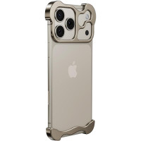 Чохол Minimalist Metal Bumper для Apple iPhone 17 Pro (6.3') Titanium Gray  (ITS-L-00000082654_4)